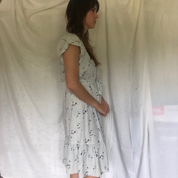 Universal Thread Blue Floral Dress - Picture 4 of 4